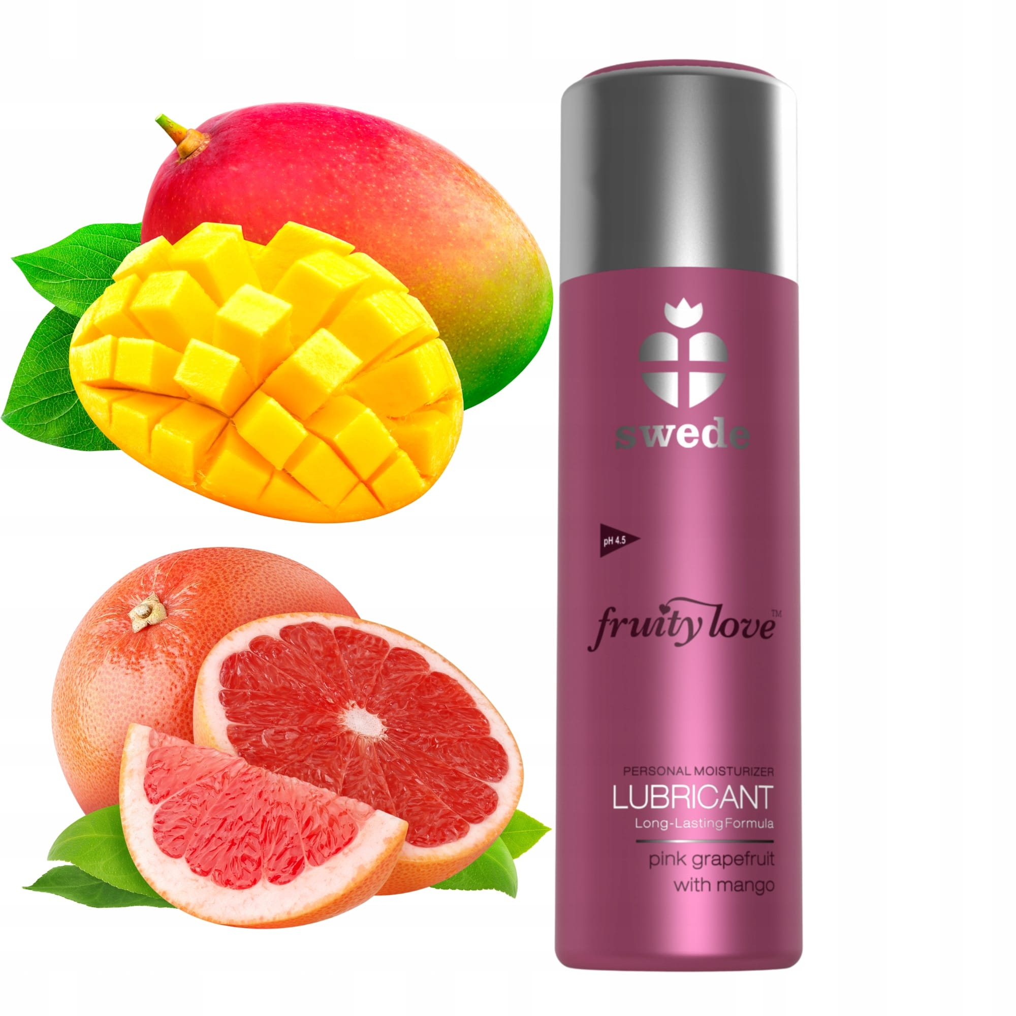 Roosa greibi ja mango maitseline veebaasil libesti 50 ml