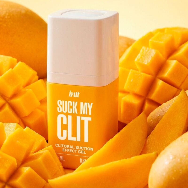 Suck My Clit stimuleeriv geel imemisefektiga – Troopiline mango 15 ml