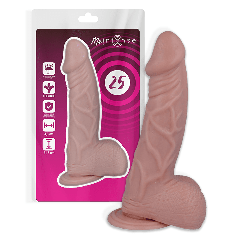Realistlik iminapaga dildo 21,8 cm