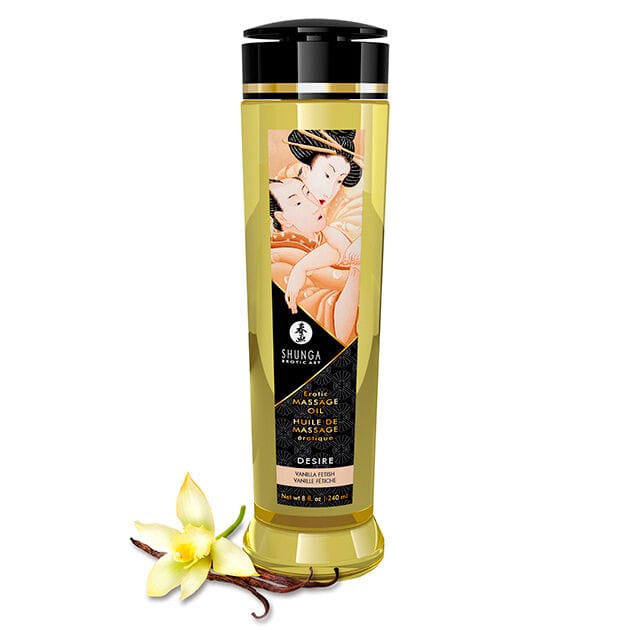Erootiline massaažiõli, vanill, 240 ml