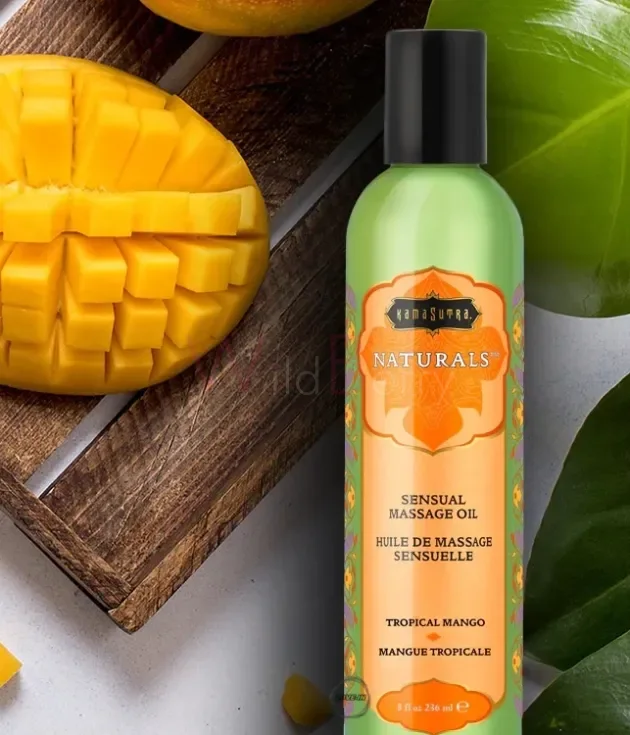Troopiliste puuviljade aroomiga naturaalne massaažiõli 236 ml