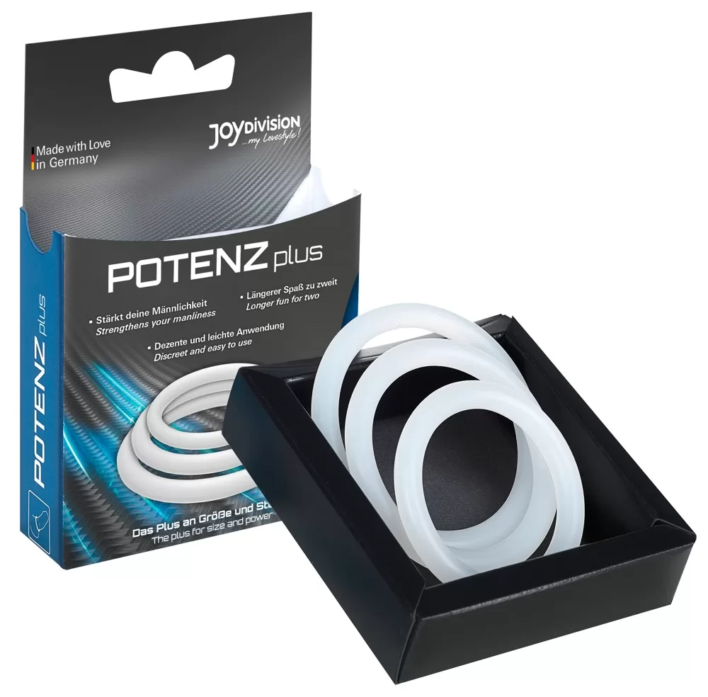 POTENZplus  3 Silikoonist Potentsirõngast