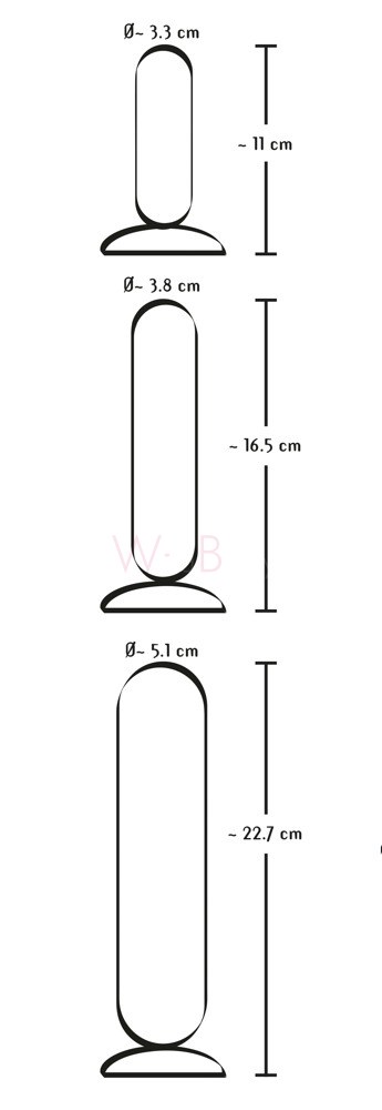 Anaalseks Treeningkomplekti Dildod - Pilt 5