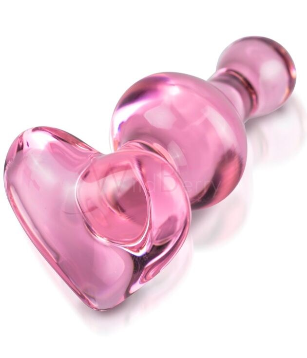 Klaasist G-punkti dildo 9,5 cm