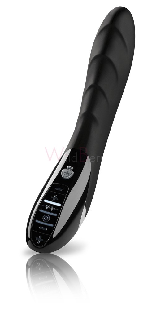 Laetav elektrostimulatsiooniga vibraator 27 cm - Simon