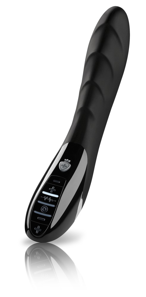 Laetav elektrostimulatsiooniga vibraator 27 cm - Simon