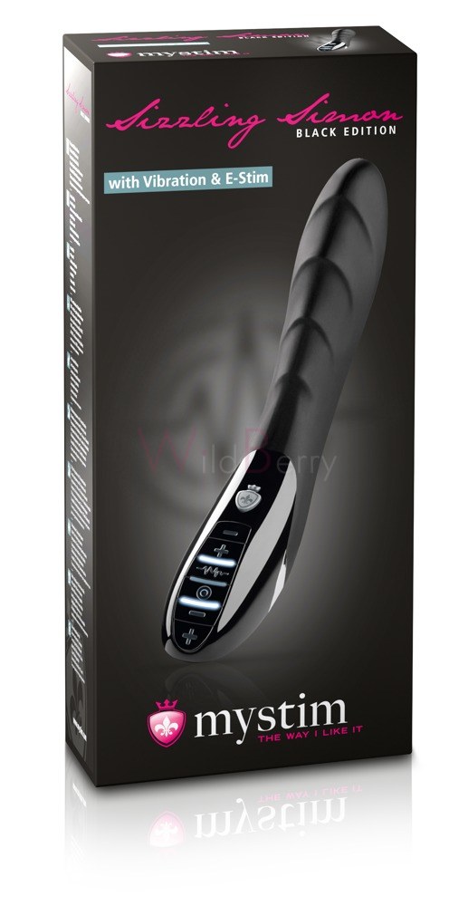 Laetav elektrostimulatsiooniga vibraator 27 cm - Simon - Pilt 2
