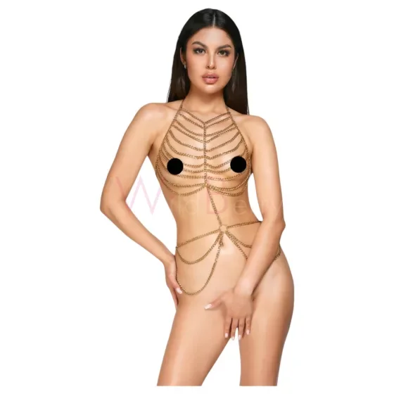 Gold-coloured Body Chain - Image 4