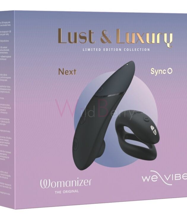 Kliitoriimeja ja paarivibraator, Lust & Luxury kinkekomplekt