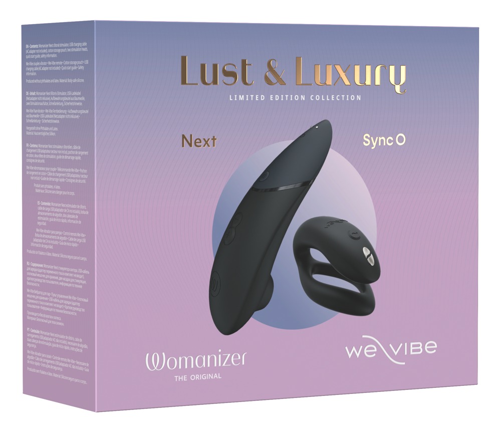 Kliitoriimeja ja paarivibraator, Lust & Luxury kinkekomplekt