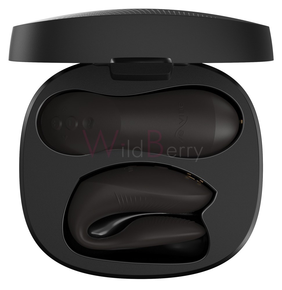 Chorus Pro Couples' Vibrator with Remote and App – Black - Image 4