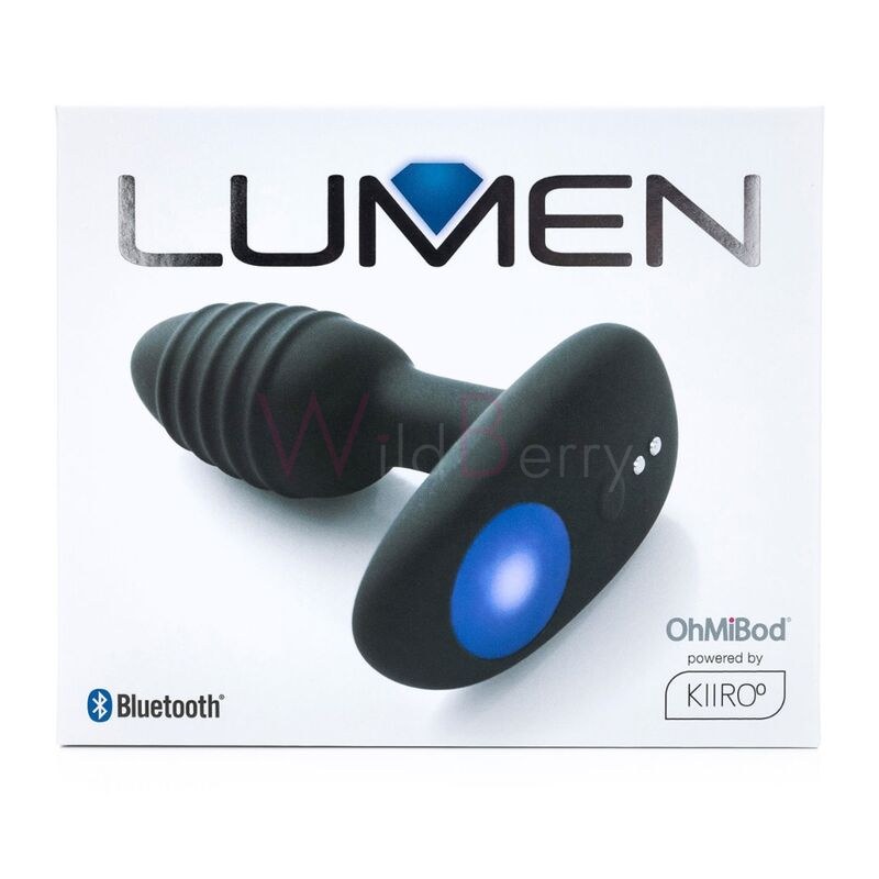 Kiiroo Lumen Rakendusega Juhitav Vibreeriv Anaalplugi