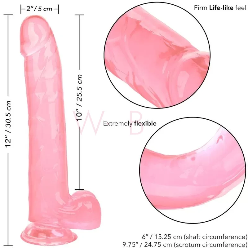 SIZE QUEEN DILDO ROOSA 25.5 CM - Pilt 4