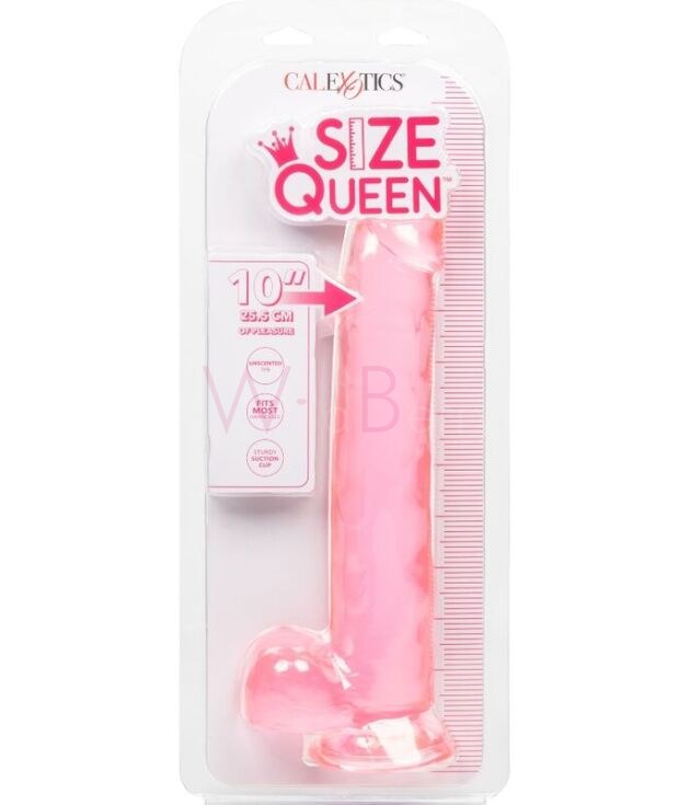 SIZE QUEEN DILDO ROOSA 25.5 CM