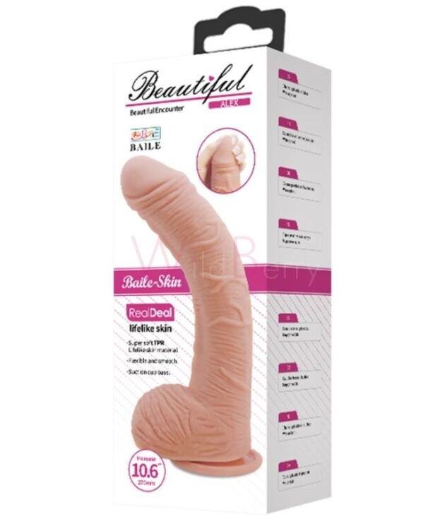 Alex Realistliku Nahaga Dildo 27 cm