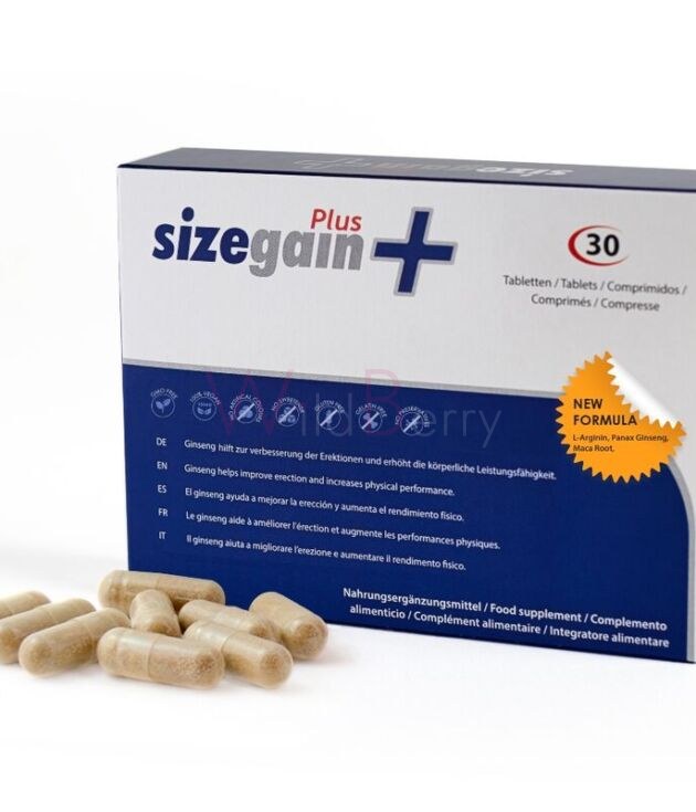 500 COSMETICS SizeGain Plus – Peenise Suurendamise Tabletid