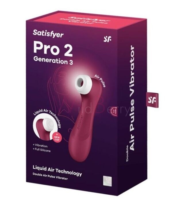 Satisfyer PRO 2 Põlvkond 3 Liquid Air Tehnoloogia