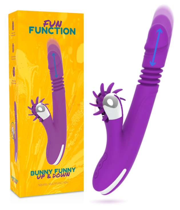 Bunny Funny Üles-Alla 2.0 Oraalseksi Vibraator