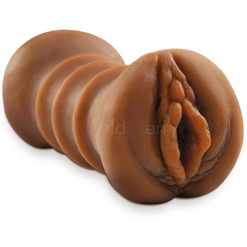 Realistic masturbator with two openings, vagina and anus - Image 3