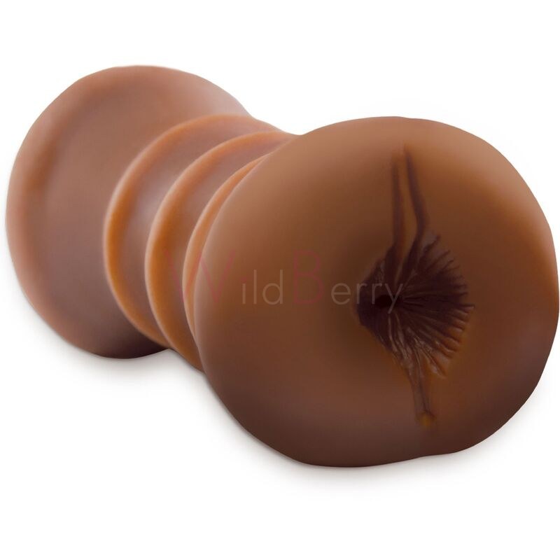 Realistic masturbator with two openings, vagina and anus - Image 2