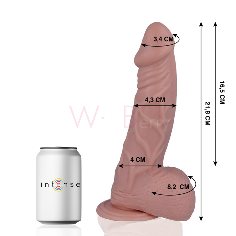 Реалистичный фаллоимитатор Mr Intense 21,8 × 4,3 см с присоской — изображение 6