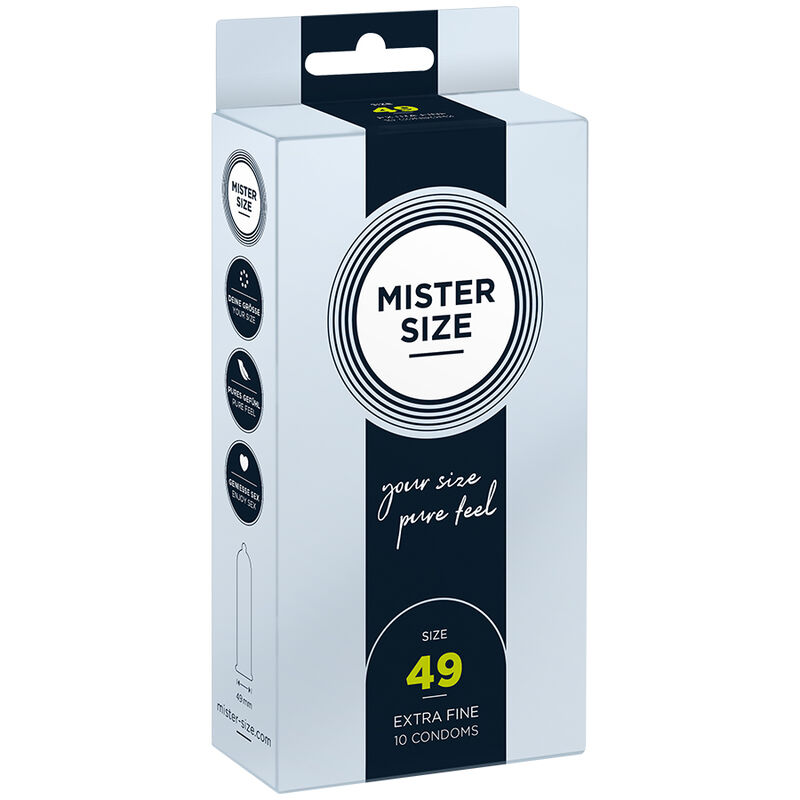 MISTER SIZE – KONDOMID, SUURUS S 49 MM (10 TK)