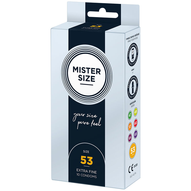 MISTER SIZE - KANDOOM SUURUS M 53 MM (10 TK) - Pilt 2
