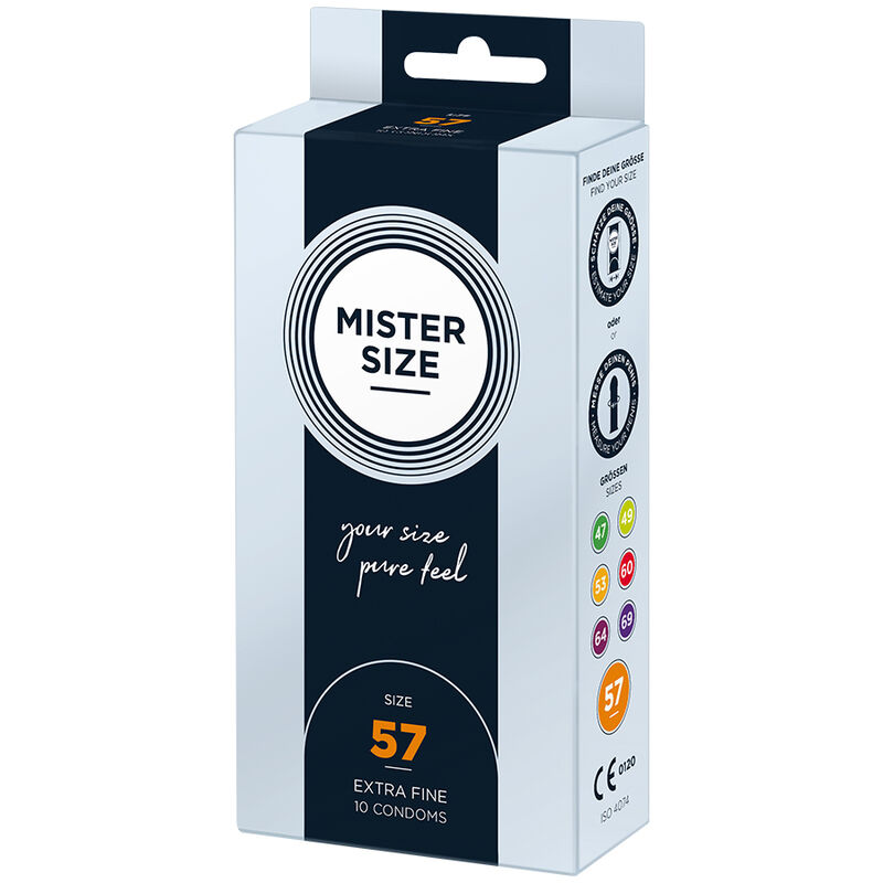 MISTER SIZE – kondoomid, suurus L, 57 mm (10 tk) - Pilt 2
