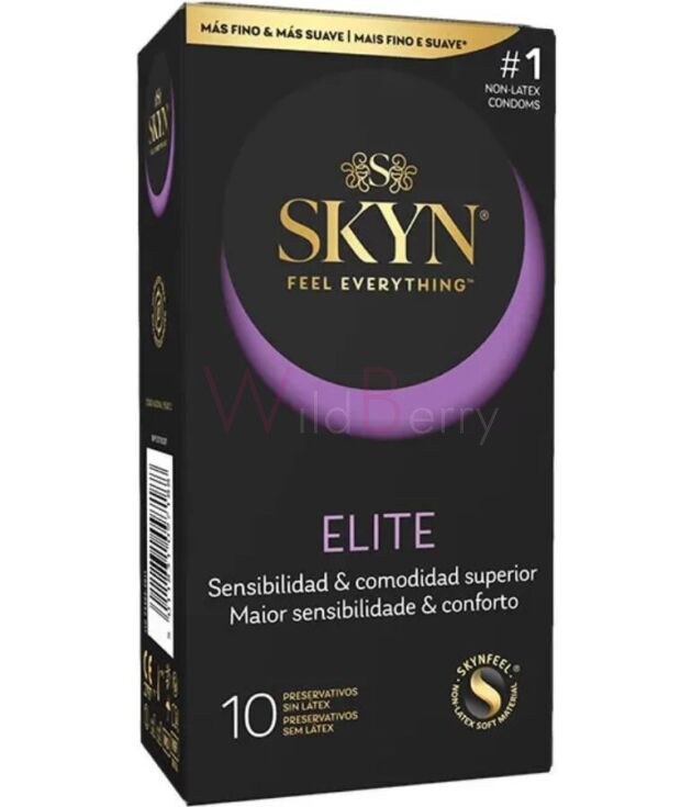 SKYN - ELITE ERITI ÕHUKESED KONDOMID, 10 TK