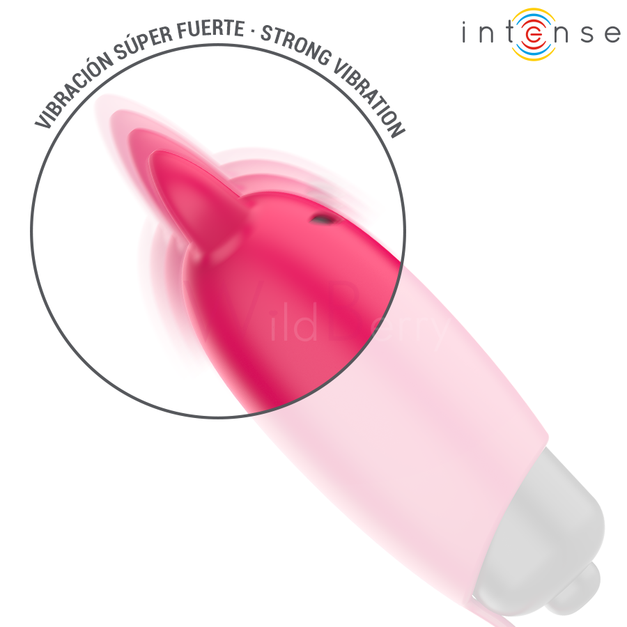 Punane kuradikujuline mini kuulvibraator 9,3 cm - SCARLET - Pilt 4