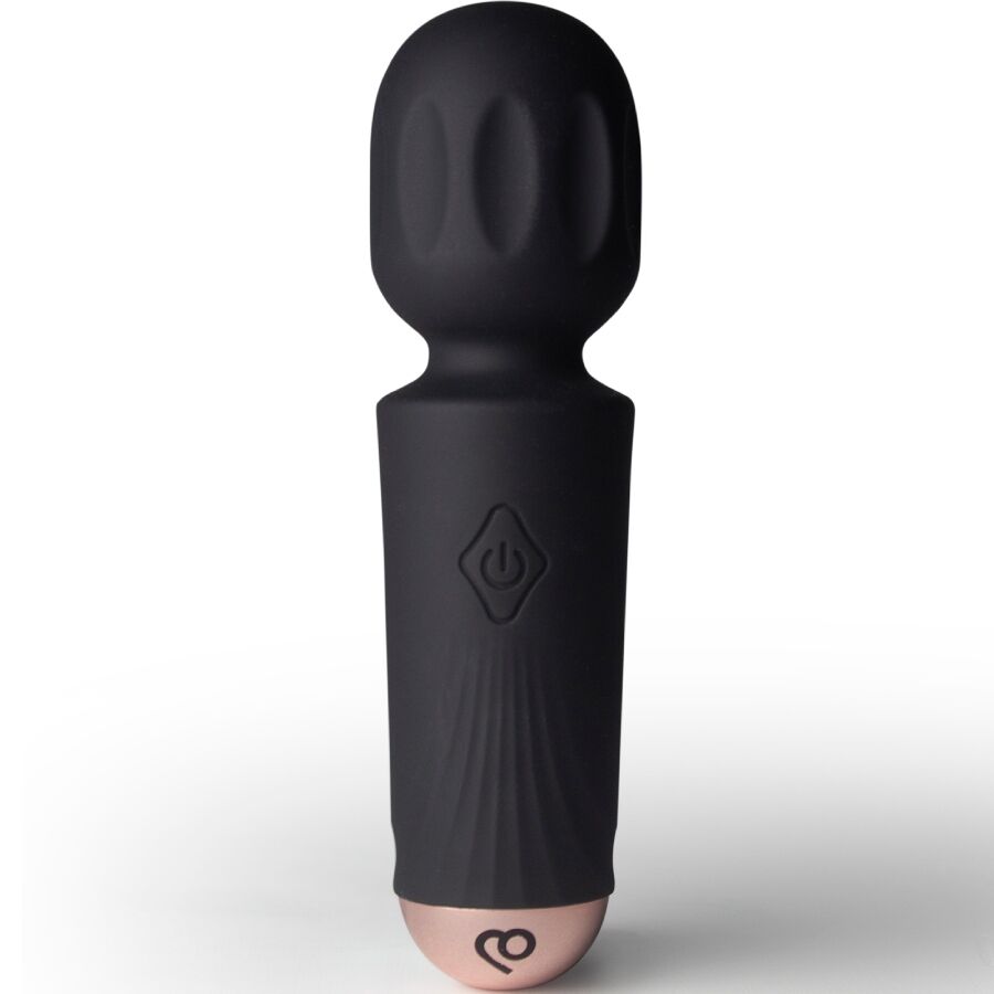 MINI LAETAV WAND-MASSAAŽIVIBRAATOR, BLACK TULIP - Pilt 3