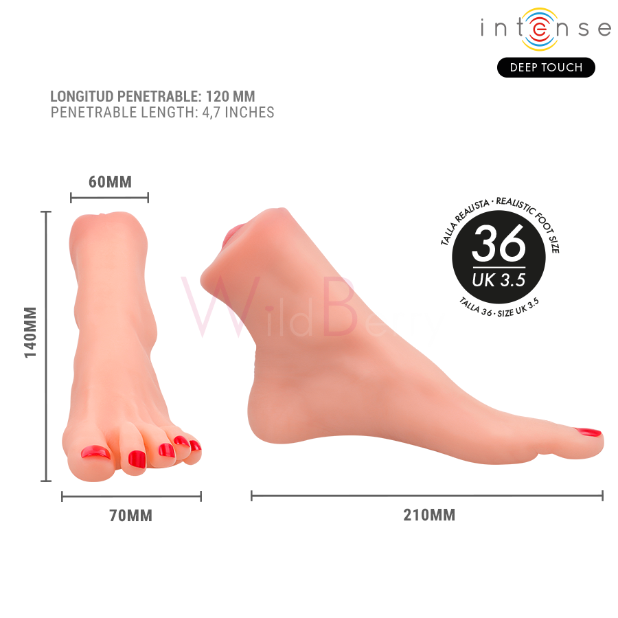 Realistic leg masturbator with two openings<br/> - Image 5