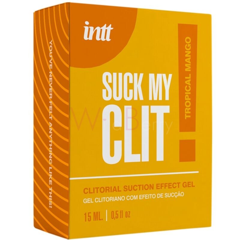 Suck My Clit stimuleeriv geel imemisefektiga – Troopiline mango 15 ml - Pilt 5