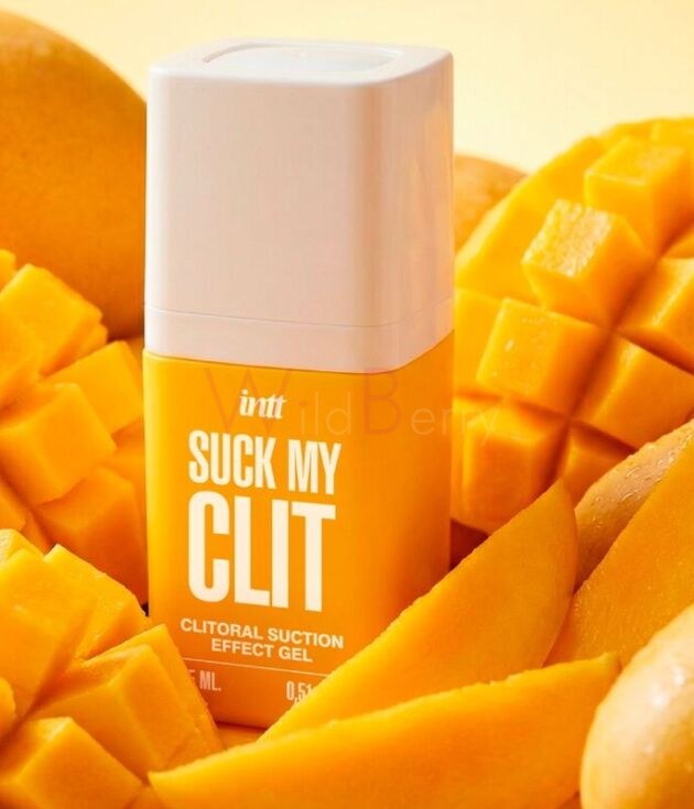 Suck My Clit stimuleeriv geel imemisefektiga – Troopiline mango 15 ml