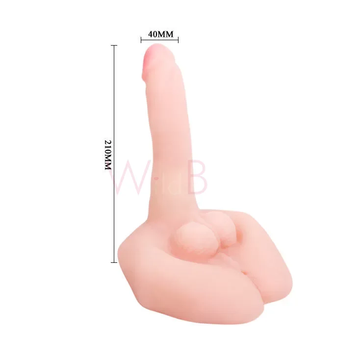 MR BIG REALISTIC PENIS AND ANUS MASTURBATOR - Pilt 3
